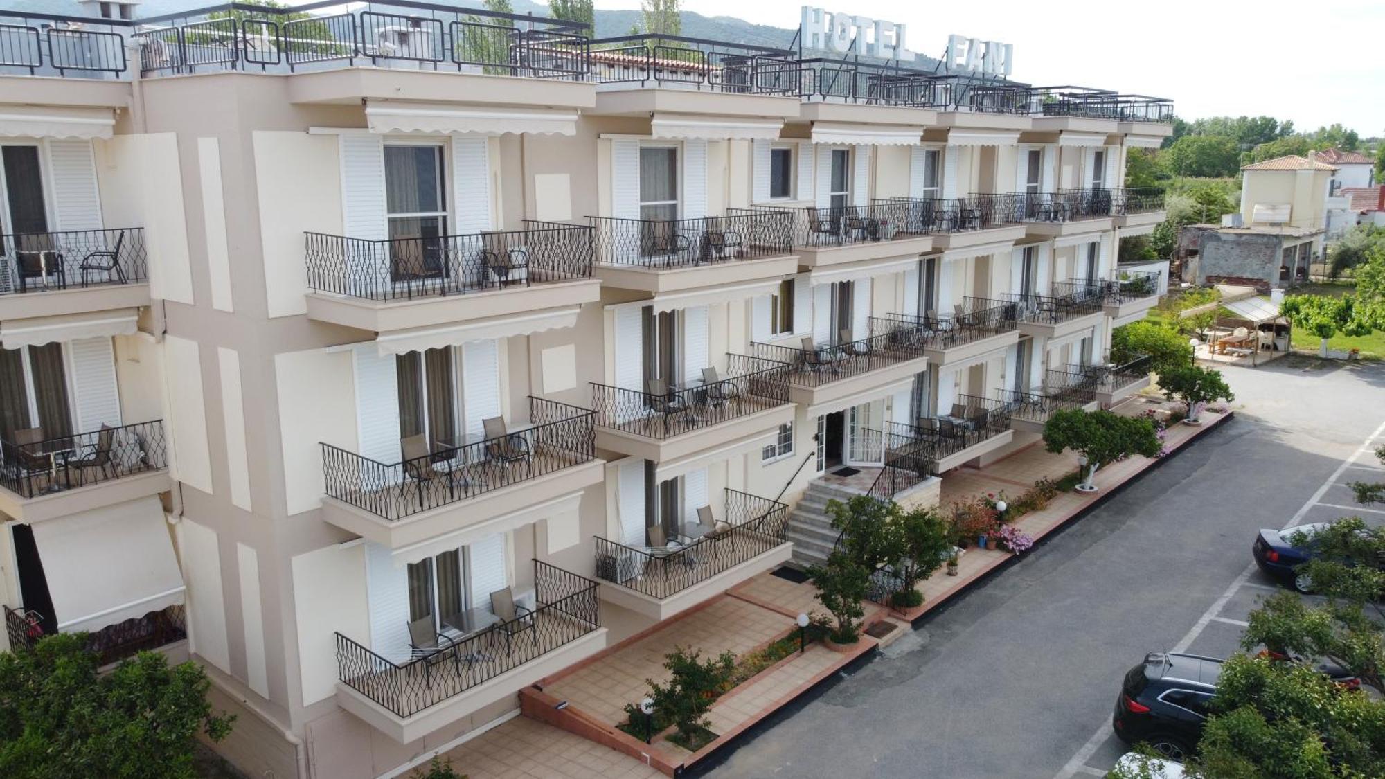 Fani Hotel Lutrá Edipszú Kültér fotó